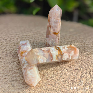 Tower - Cherry Blossom Agate