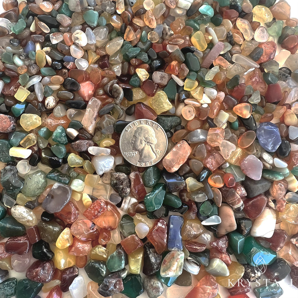 Chips - Mixed Color Agate