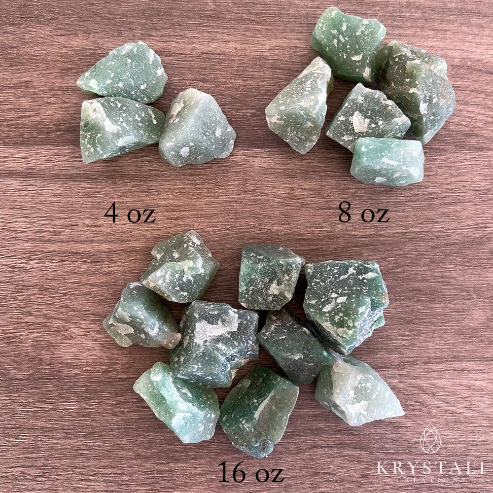 Natural Raw Stone - Green Aventurine