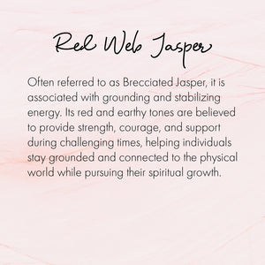 Red Web Jasper Bracelet