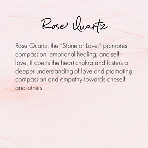 Natural Raw Stone - Rose Quartz