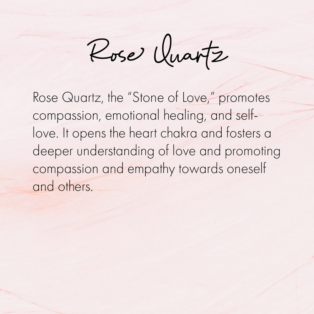 Worry Stone - Rose Quartz