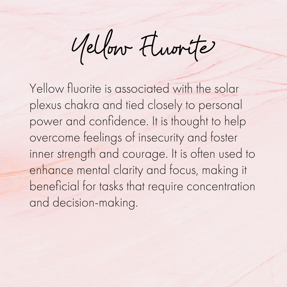Tower - Yellow Fluorite