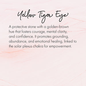 Worry Stone - Yellow Tiger Eye