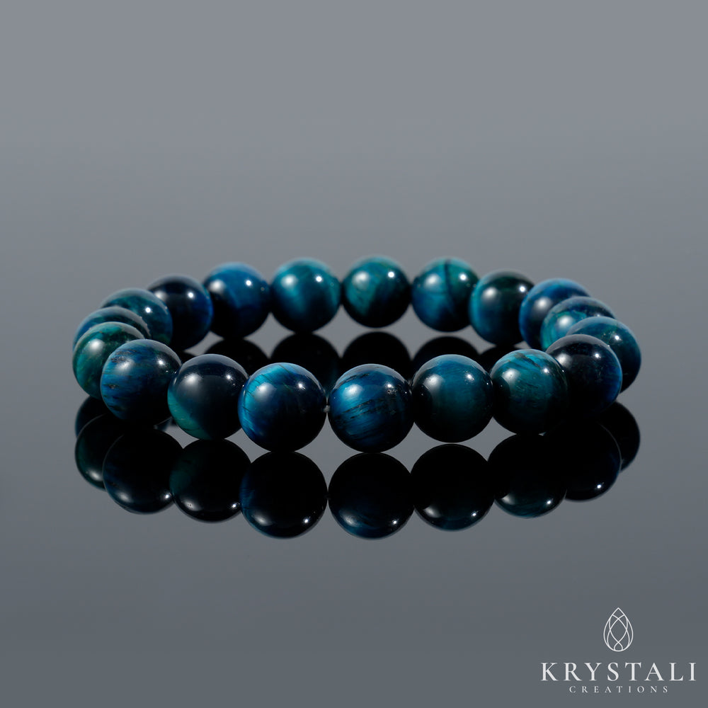 Light Blue Tiger Eye Bracelet