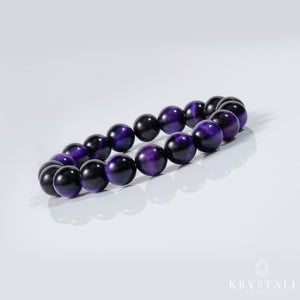 Purple Tiger Eye Bracelet