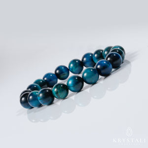 Light Blue Tiger Eye Bracelet