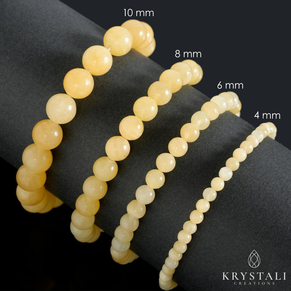 Yellow Jade Bracelet