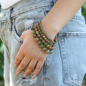 Unakite Bracelet