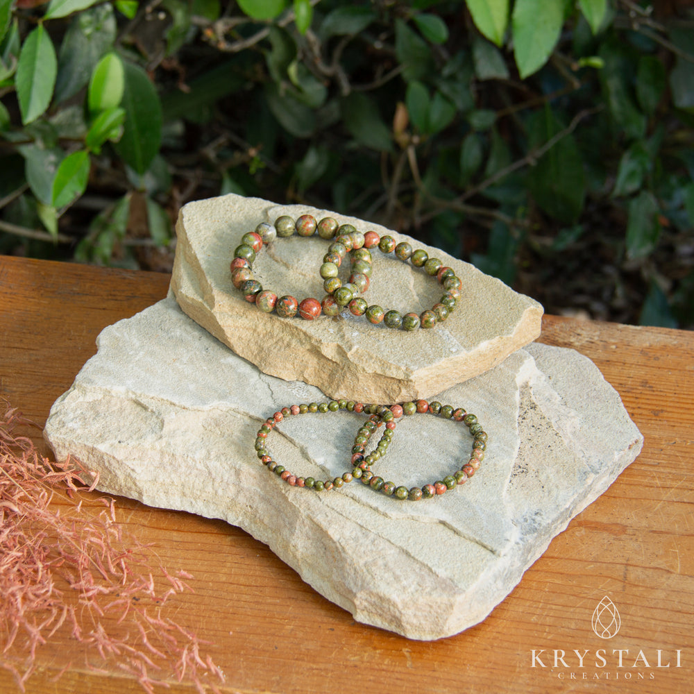 Unakite Bracelet