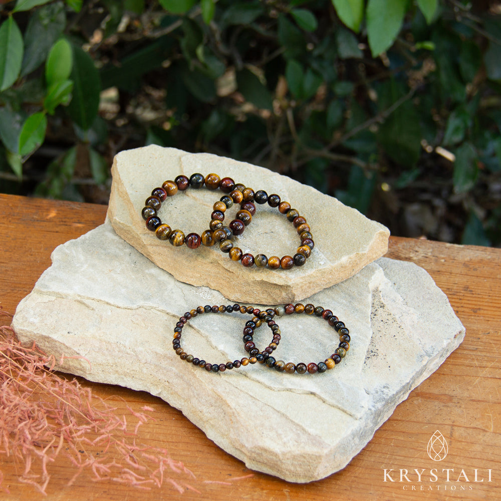 Multicolor Tiger Eye Bracelet