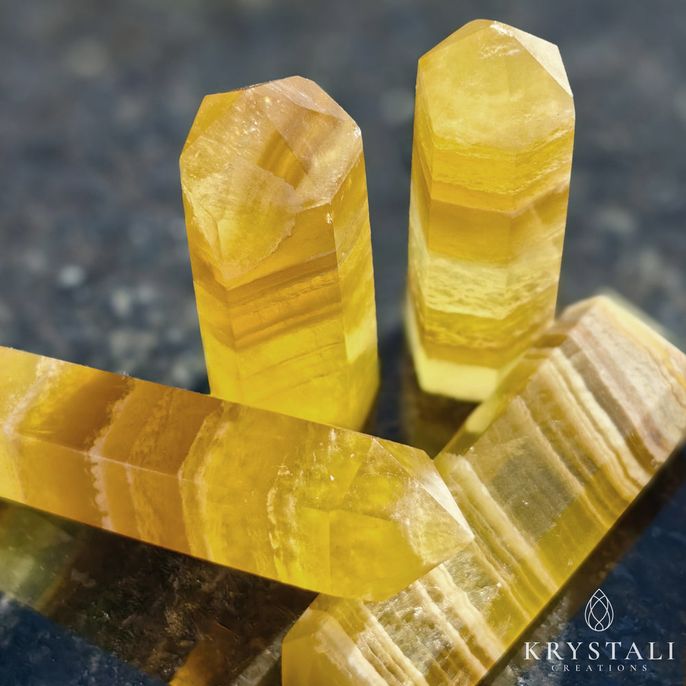 Tower - Yellow Fluorite