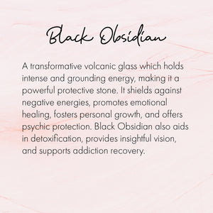 Natural Raw Stone - Black Obsidian