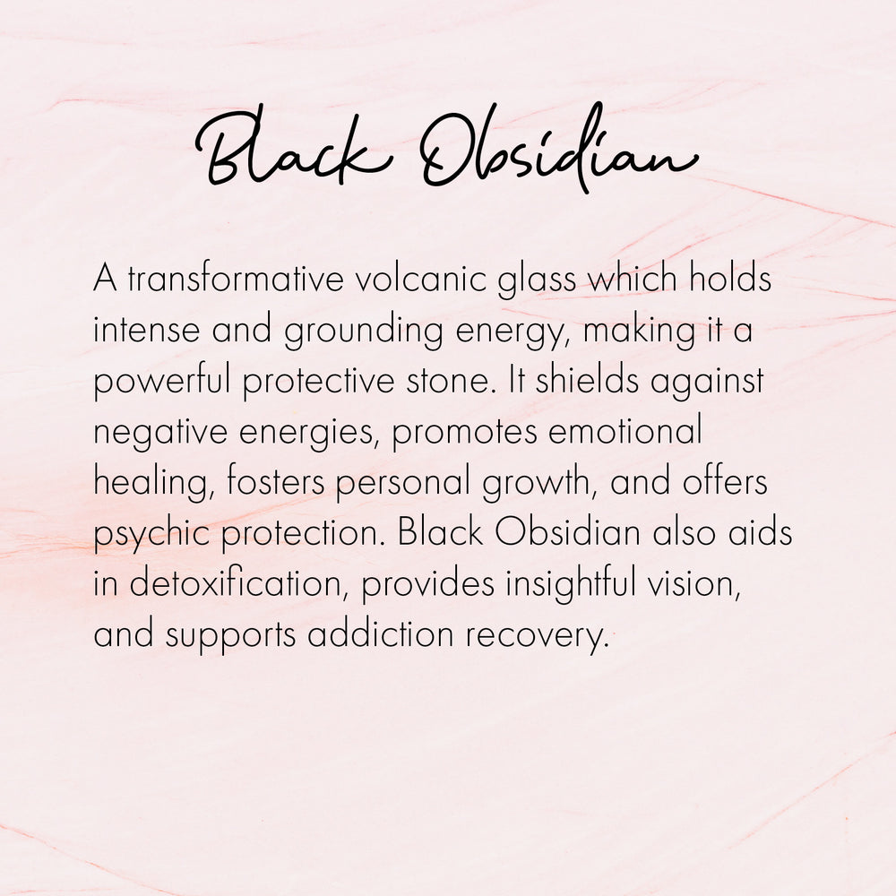 Tumbled - Black Obsidian