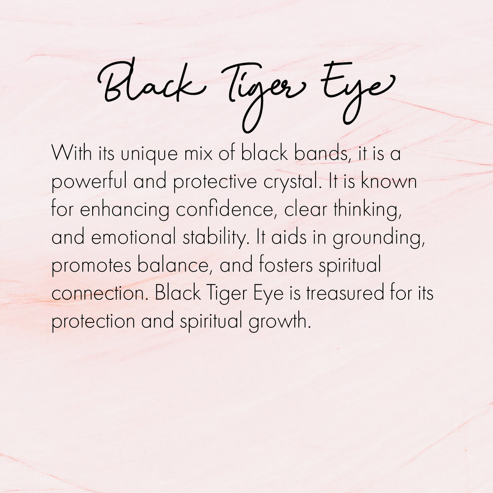 Black Tiger Eye Bracelet