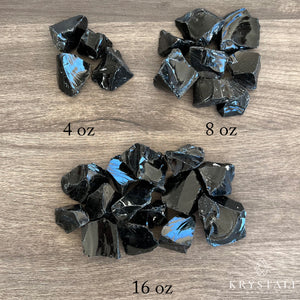 Natural Raw Stone - Black Obsidian