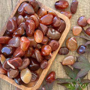 Tumbled - Red Stripe Agate