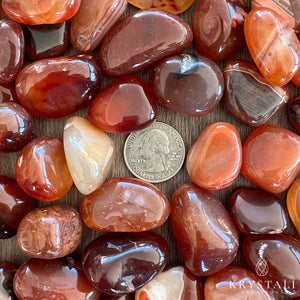 Tumbled - Red Stripe Agate