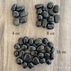 Tumbled - Black Obsidian